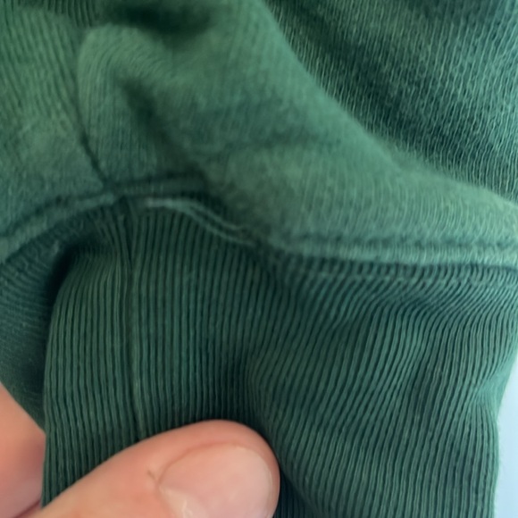 BBC sweatshirt. Embroidered sleeve detail. Emerald green. - Picture 4 of 6